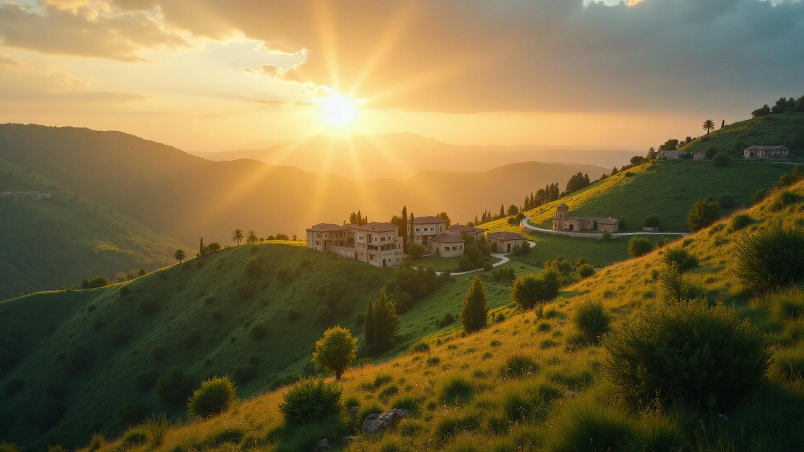 رحلة جبلية هادئة